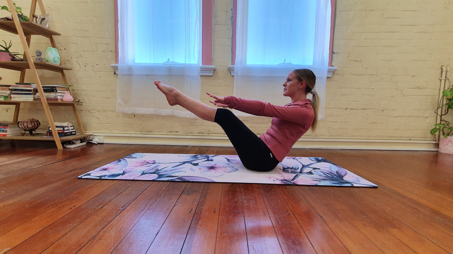 Cherry Blossom Pilates Mat