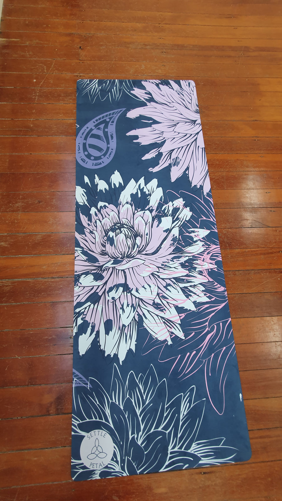 Midnight Flora Pilates Mat