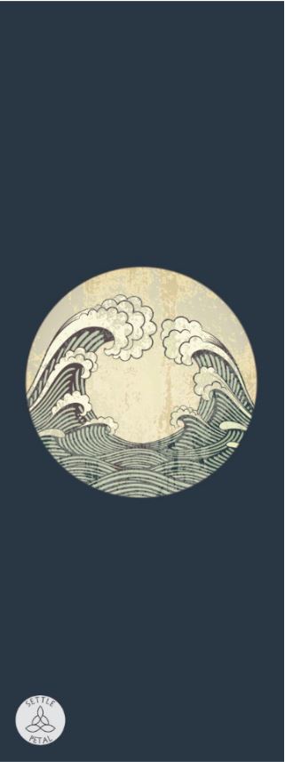 Riding Waves Yoga Mat